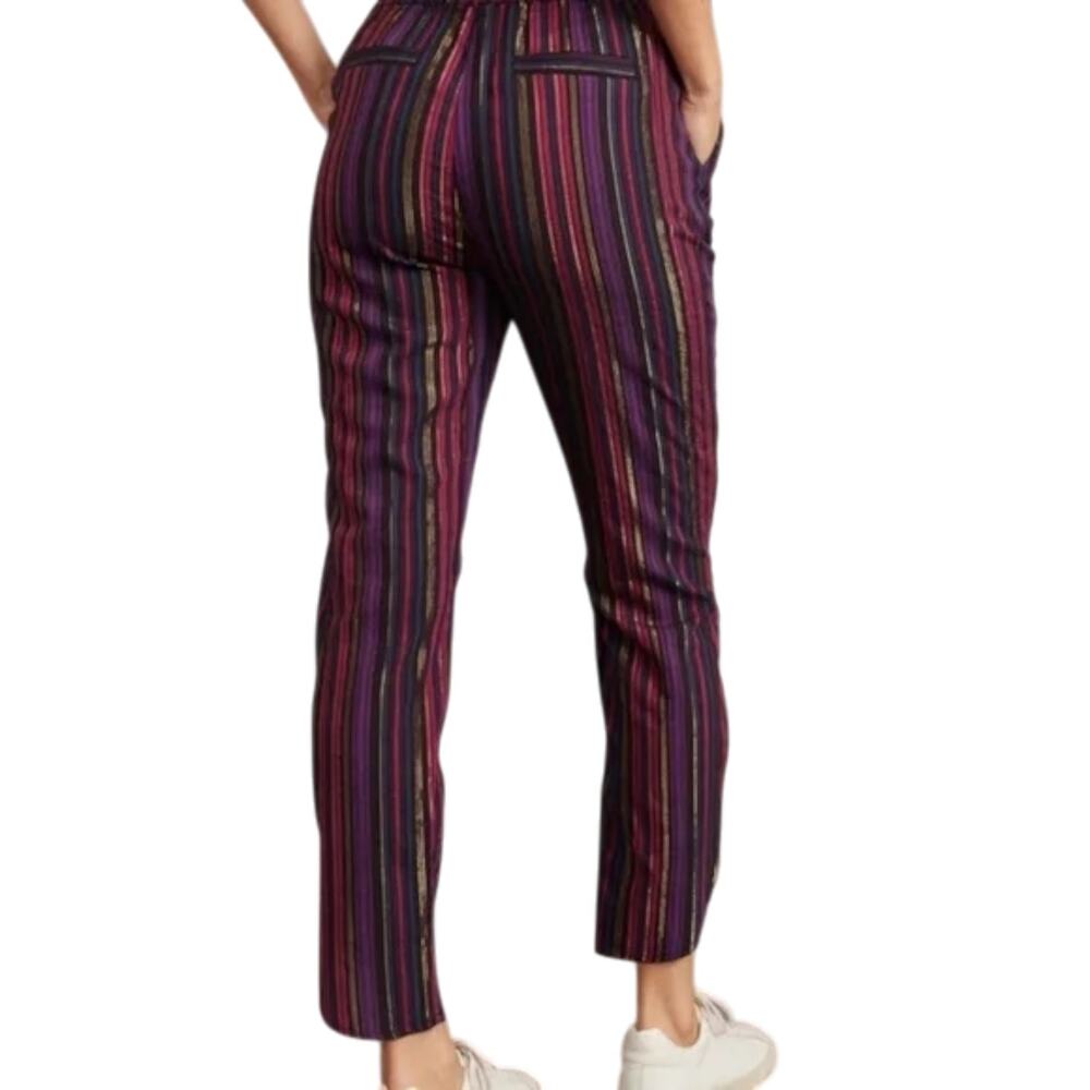 Marine Layer Allison Pant Medium Metallic Futuristic Glam Statement Festival - Picture 3 of 16